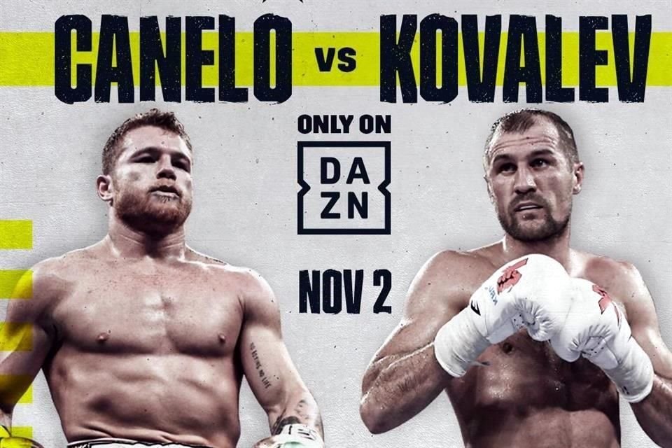 El 'Canelo' tendrá que subir dos divisiones para poder pelear con Kovalev.