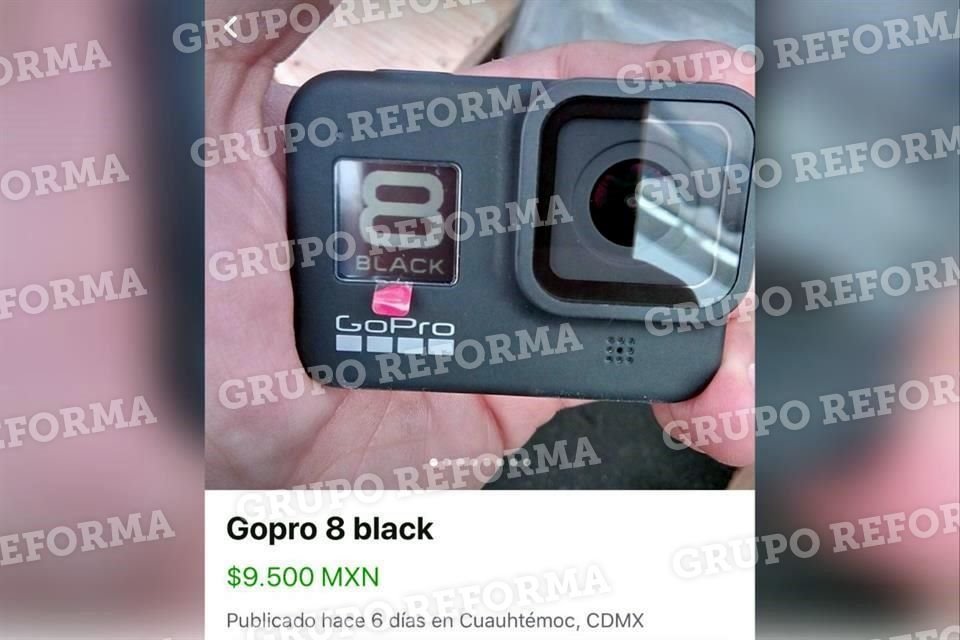 La GoPro Hero 8 Black se ofrece en el Marketplace de Facebook aunque todavía no tiene fecha de lanzamiento oficial.