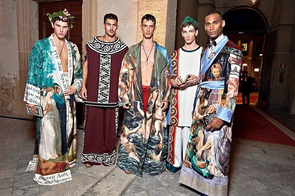 Los chicos de Dolce&Gabbana.
