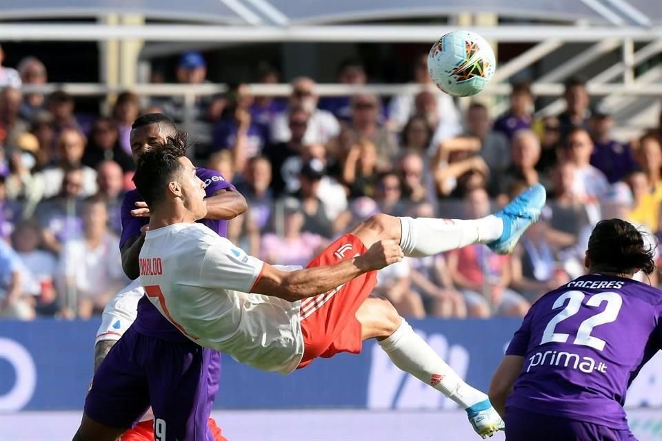 La Juventus y CR7 se fueron en blanco ante la Fiorentina.