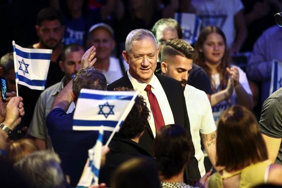 Benny Gantz retará a Netanyahu para ser el nuevo líder de Israel.