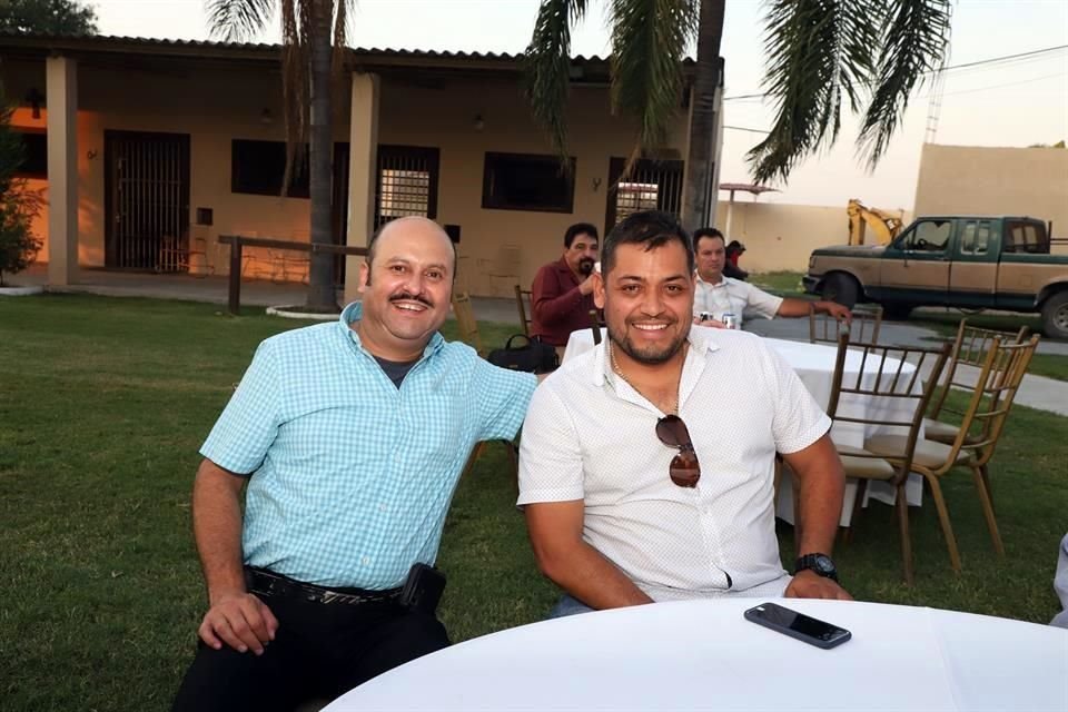Roberto González y José Alfredo Martínez
