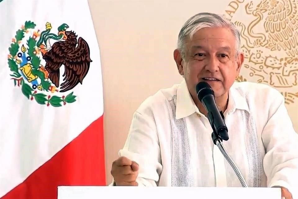 'Ya empezó México a tener mejor fama en el mundo y así va a ser', aseguró AMLO.