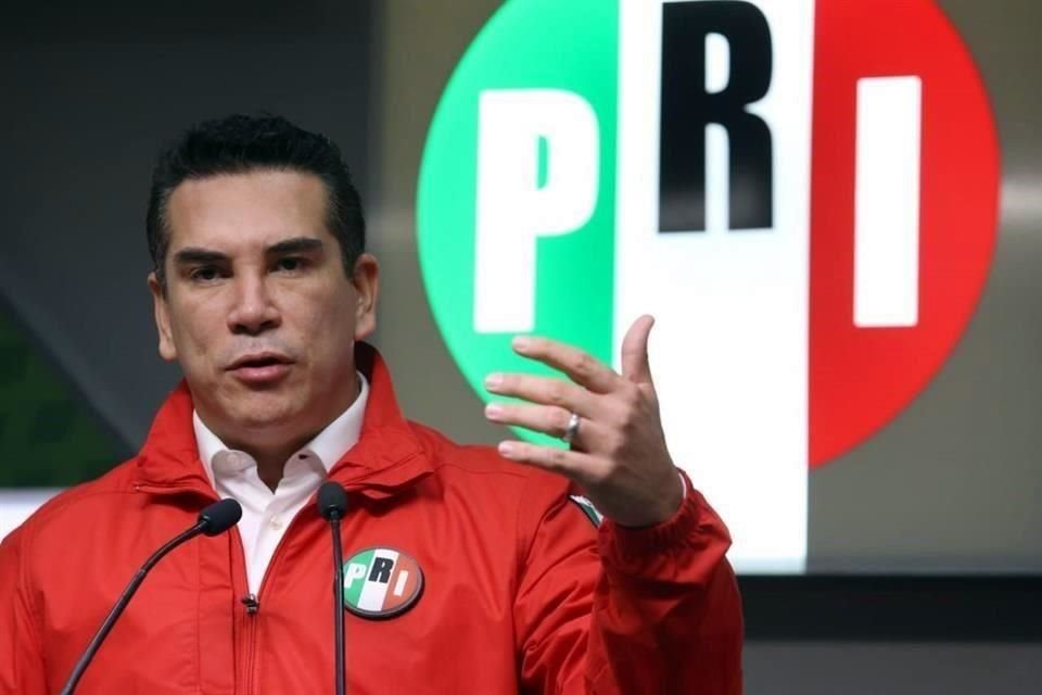 Alejandro Moreno Cárdenas, dirigente nacional del PRI.