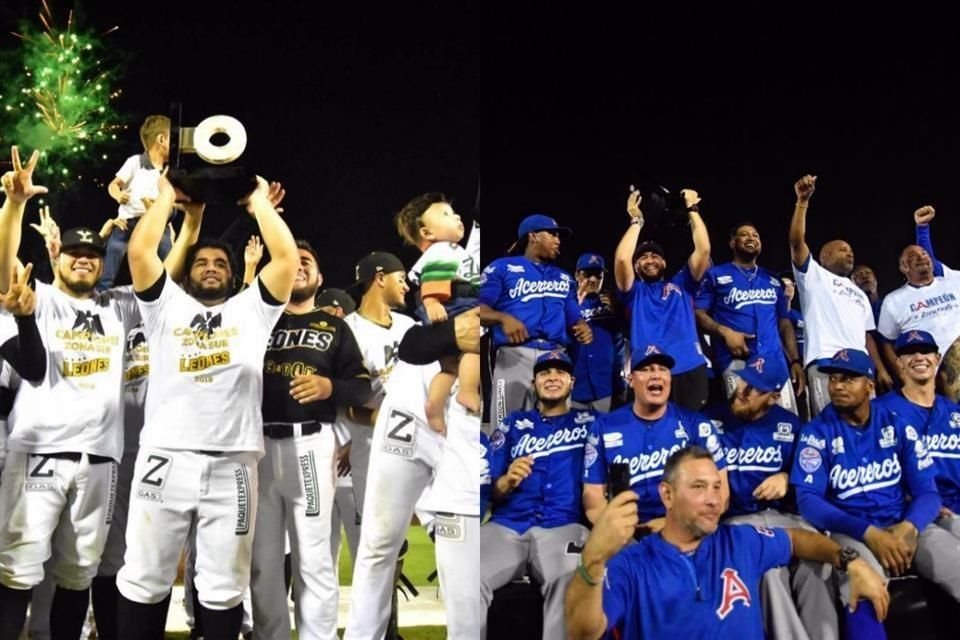 Leones y Acereros competirán para ver cuál es la mejor novena de la LMB.