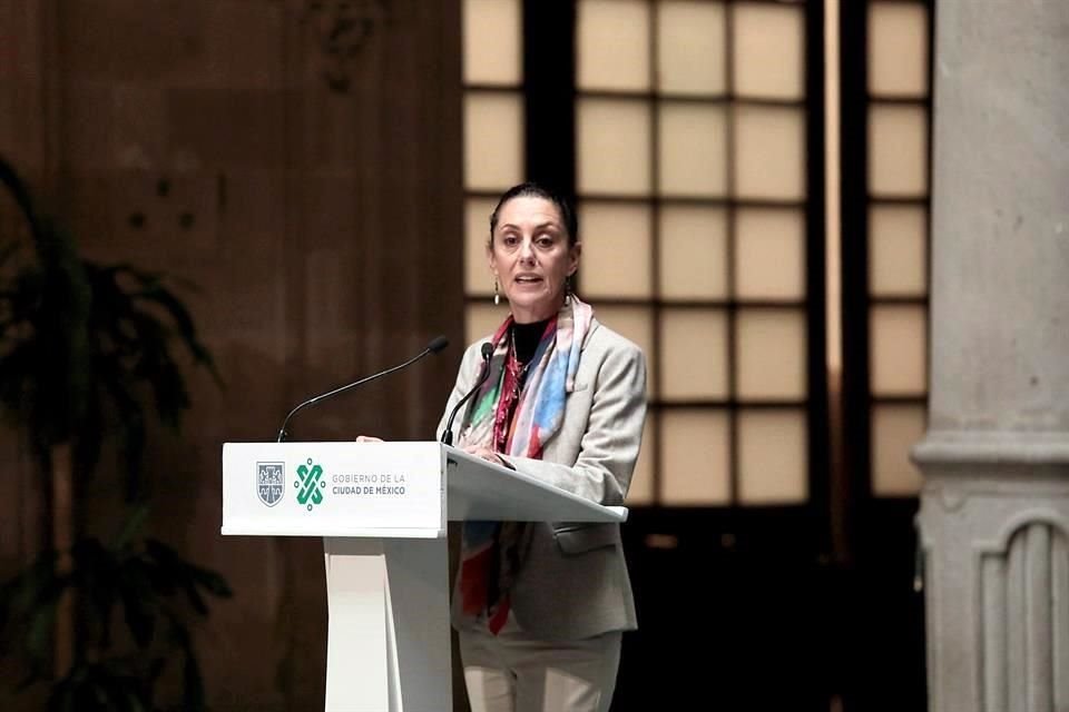 Claudia Sheinbaum, Jefa de Gobierno de la CDMX.