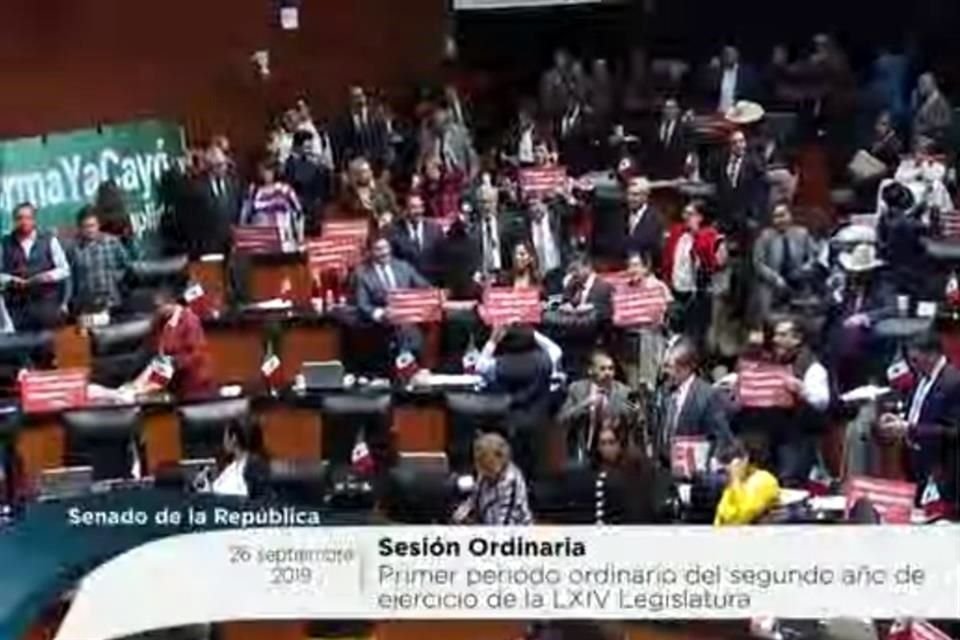 El pleno del Senado aprobó la Ley de Mejora Continua de la Educación, tercera ley secundaria en materia educativa.