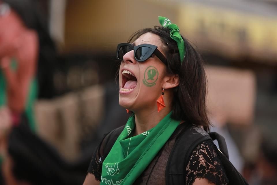 La protesta duró alrededor de tres horas.