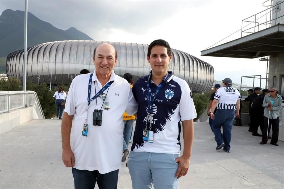 Ciro Calderón y Marcelo Santos