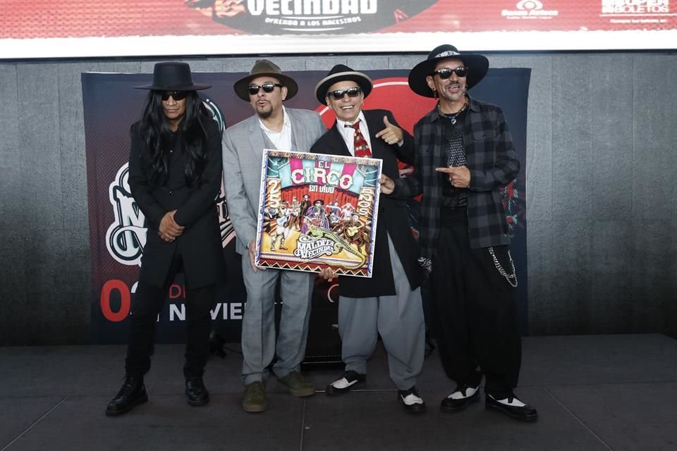 La banda lanzará este 25 de octubre el disco y DVD de el 'Concierto 25 años de El Circo'.