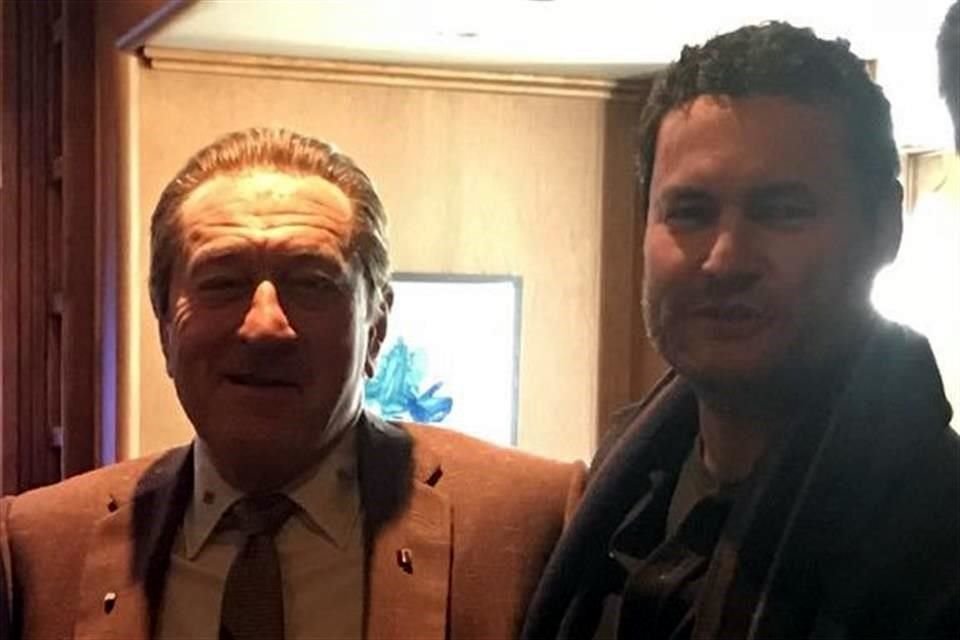 Pavlovich (DER.) produjo el filme que es protagonizado por Robert de Niro (IZQ.).