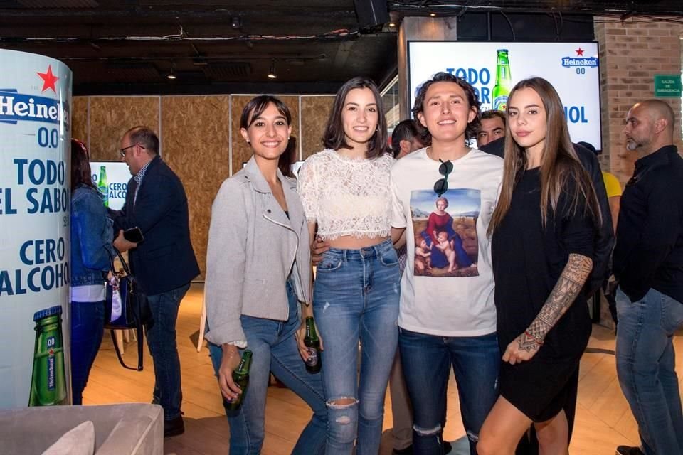 Barbara Gonzalez, Maria Jose dela Garza, Yael Villarreal, Mar Lopez