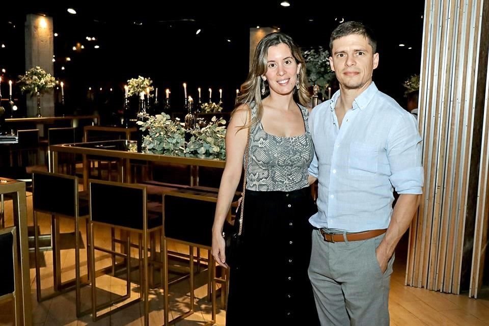 Priscila Tafich y Fabián López 