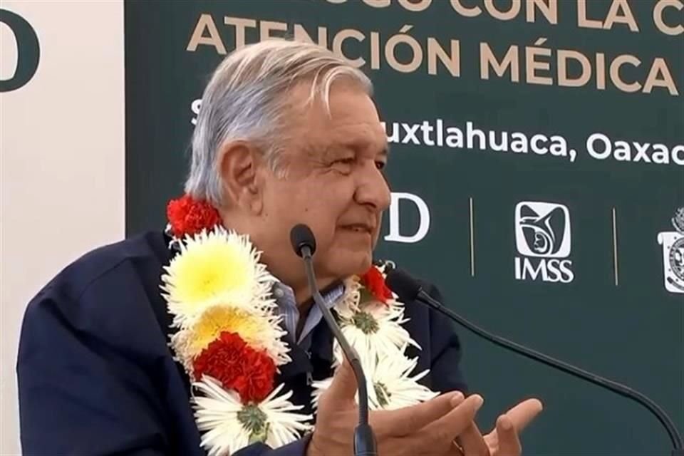 El Presidente en su mensaje de este domingo.