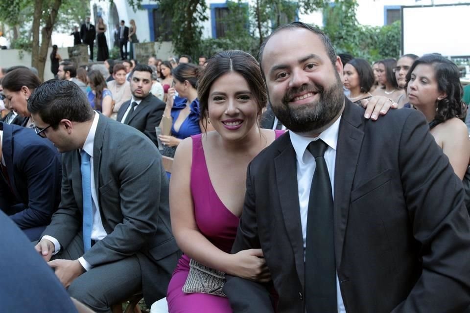 Gabriela Pedraza y David Mendoza