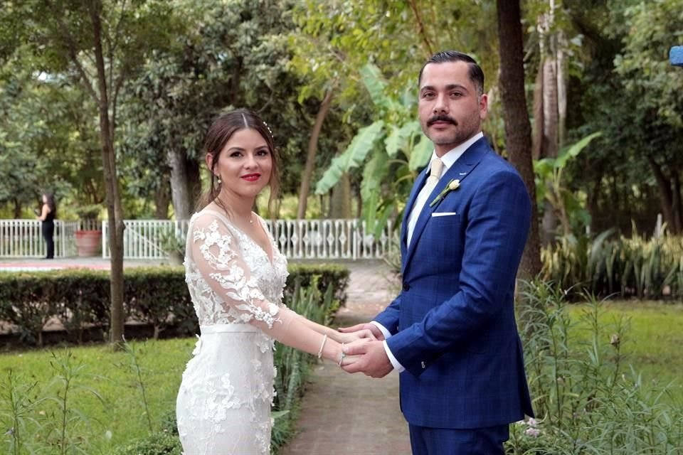 Cynthia Barrera Rodríguez y Orel Arroyo Zamudio