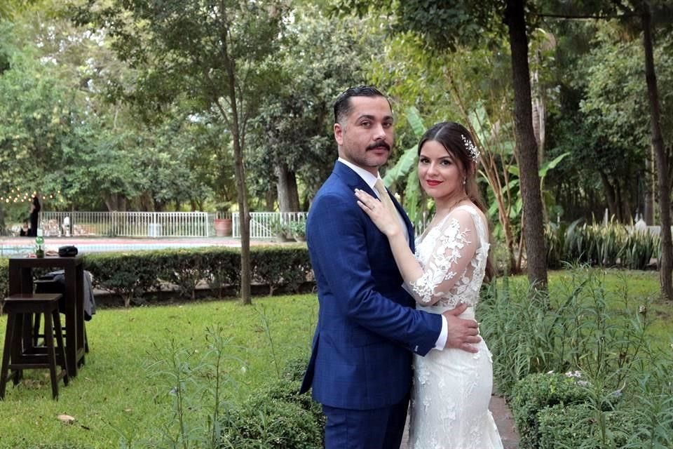 Cynthia Barrera Rodríguez y Orel Arroyo Zamudio