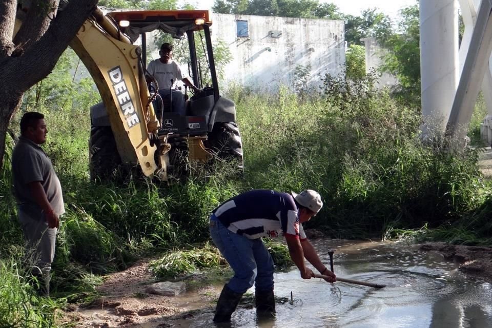 La rotura de un ducto provoca la falta de agua en 58 colonias de Reyynosa.