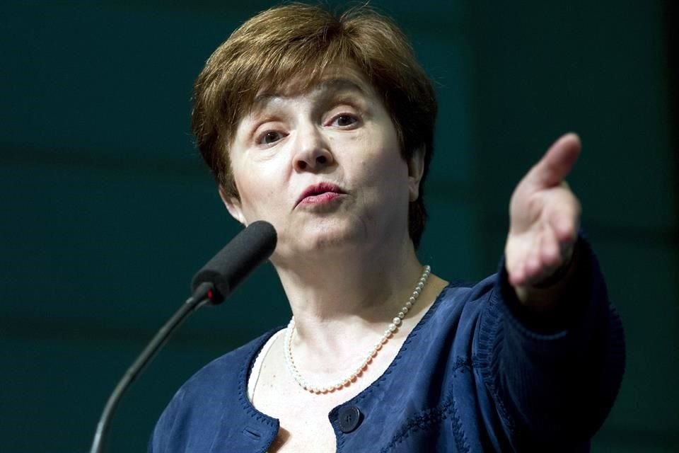 Kristalina Georgieva, nueva directora gerente del FMI, dijo que esperan en 2019 un crecimiento más lento en casi el 90 por ciento del mundo. 'La economía global se encuentra ahora en una desaceleración sincronizada', alertó.