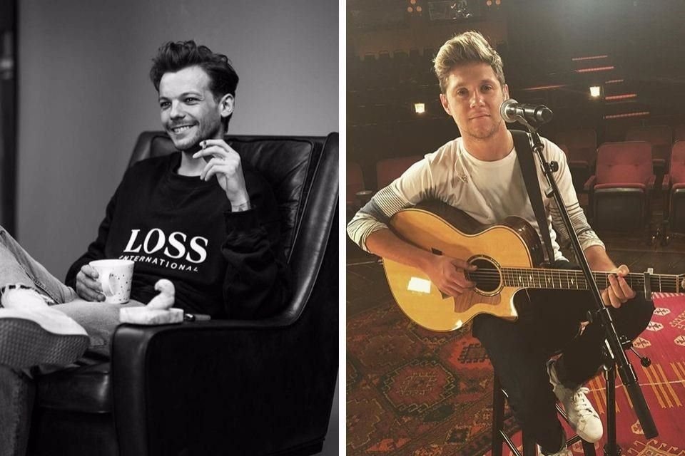 Louis Tomlinson (IZQ.) y Niall Horan formarán parte de los Premios Telehit 2019.