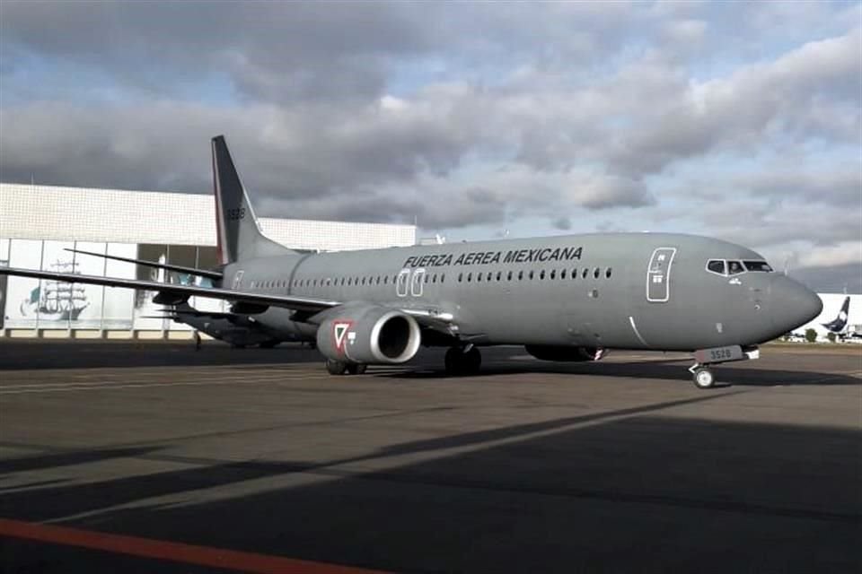 El vuelo llegó procedente de Miami, Florida al AICM.