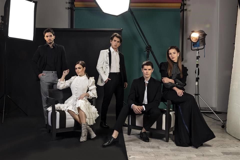 José Manuel Rincón, Regina Pavón, Dalí Jr González, Alejandro de Hoyos y Carla Adell.