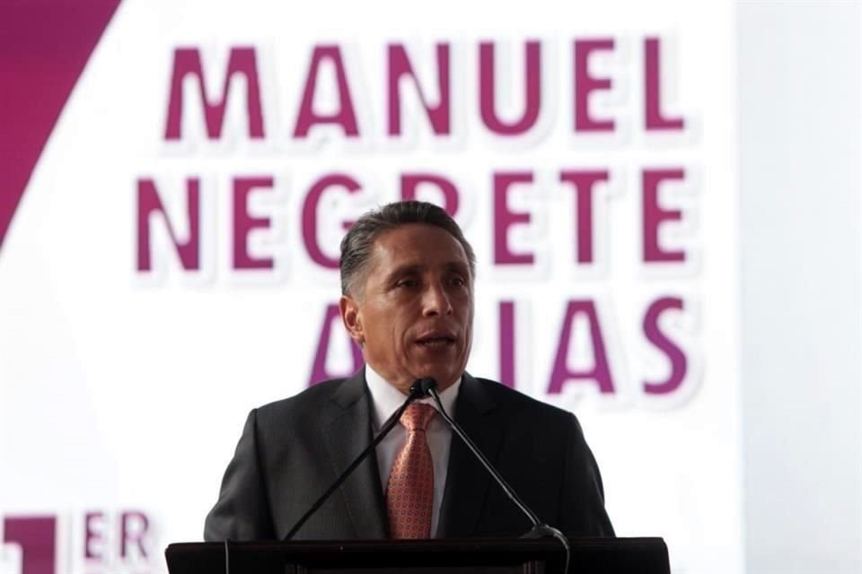 El Alcalde de Coyoacán, Manuel Negrete, dio su primer informe de Gobierno.