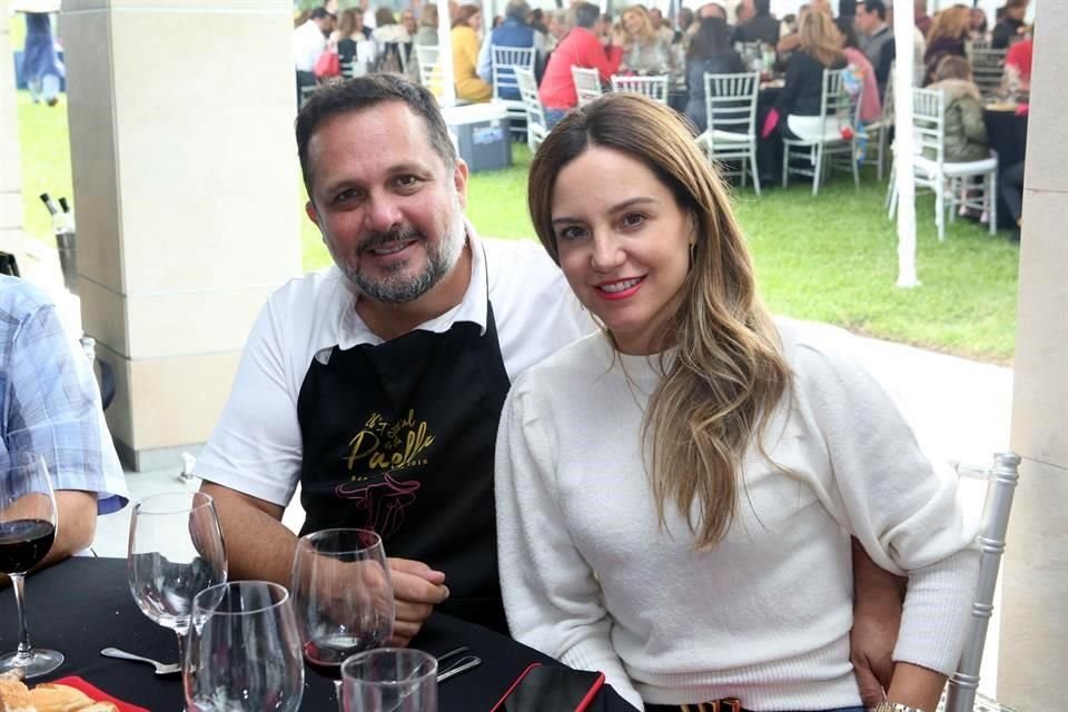 Carlos Durán y Alejandra Mayer