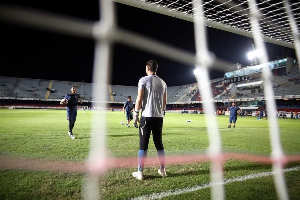 El Veracruz hizo todo normal previo al juego.