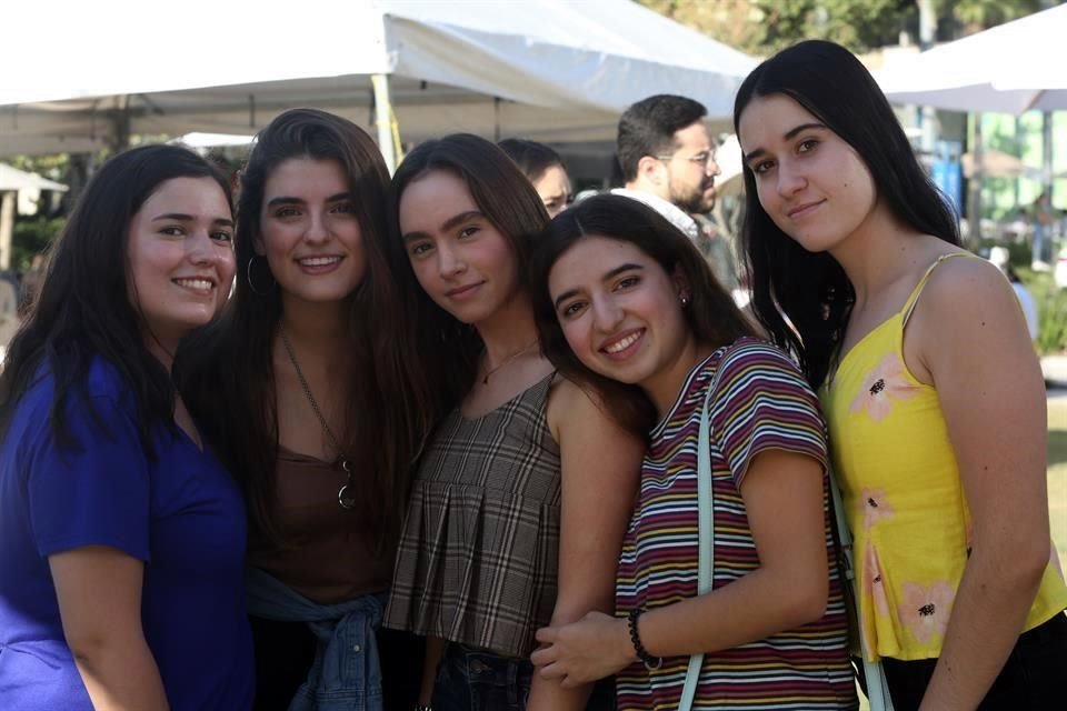 Abril Aguilera Regina Almada, Alicia Bentin, Ana Ortiz y Francesca Saggio