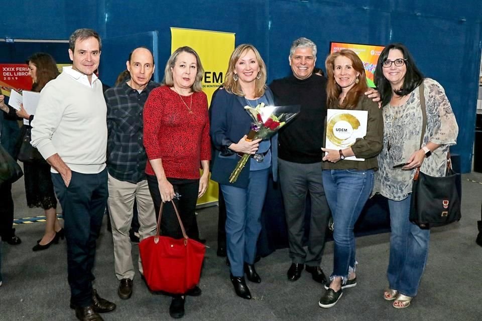 Amador Garza, Jaime Riquelme, Mary Ruiz, Sofía Segovia, José Hada, Alejandra Garza de Landeros y Reyna Castaño