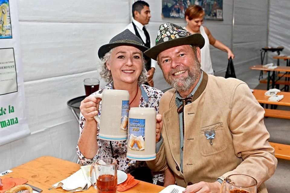 Alida Madero de Enkerlin y Ernesto Enkerlin