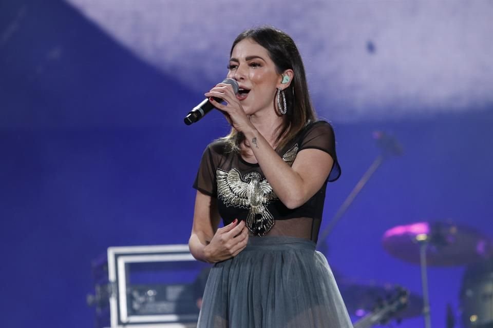 Paty Cantú brindó su versión de 'Lo Dudo'.