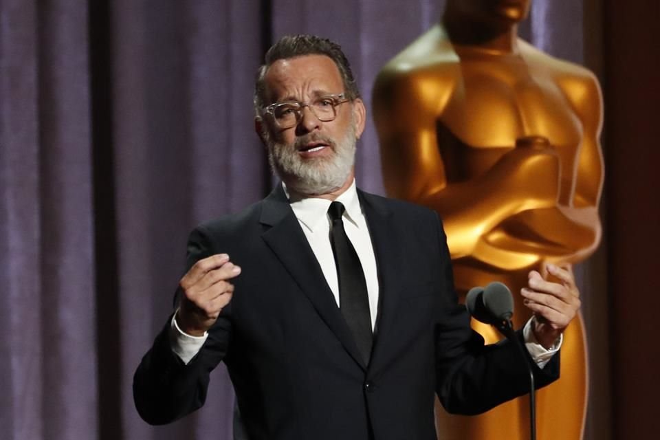 Tom Hanks fue uno de los presentadores de la gala.