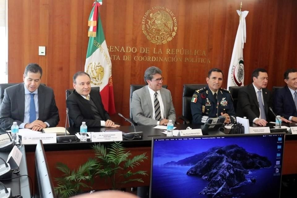 La visita del titular de la SSPC se realiza en medio de críticas por desempeño en el operativo en Culiacán.