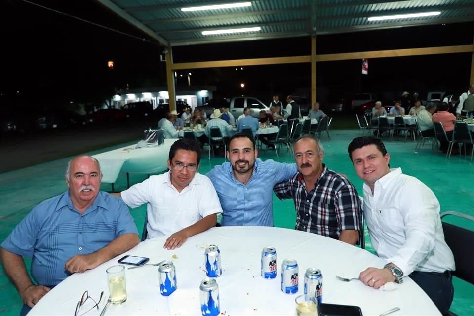 Jaime Elizondo, Rafael Tenorio, Abelardo Elizondo Martínez, Abelardo Elizondo, Azrael Reyna