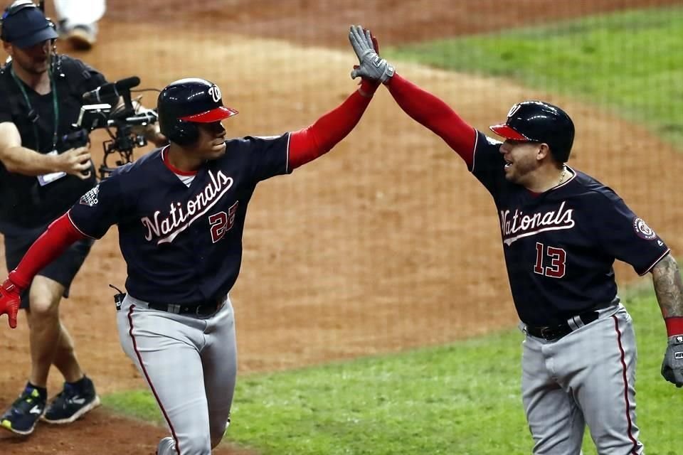 Los Nacionales de Washington se impusieron esta noche a los Astros de Houston.