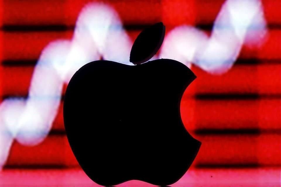 Las acciones de Apple subían tras conocer el reporte trimestral.