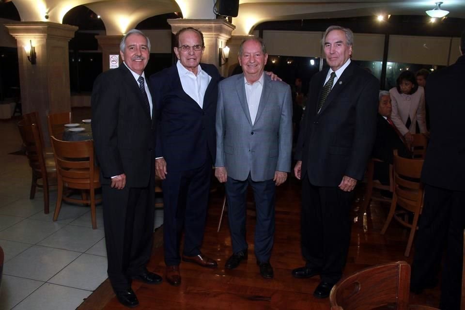 Simón Fernández Menchaca, Florencio Flores Aguirre, Gustavo Nelson Cerrillo Rodríguez y Eugenio Flores Guajardo