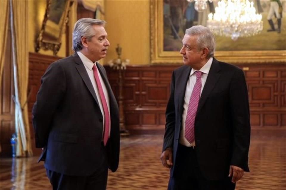 Tras reunirse con AMLO, el peronista Alberto Fernández, dijo que le da tranquilidad contar el apoyo del Ejecutivo mexicano.
