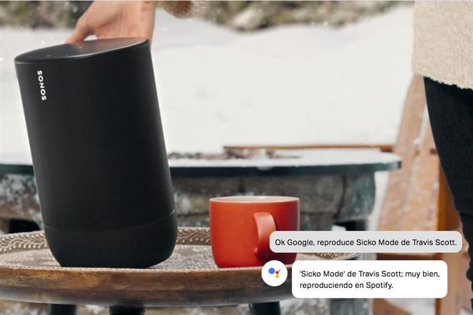 Uno de los productos más recientes de Sonos, Sonos Move, también recibirá al Asistente de Google.