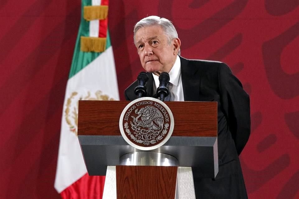 Conferencia del Presidente Andrés Manuel López Obrador en Palacio Nacional.