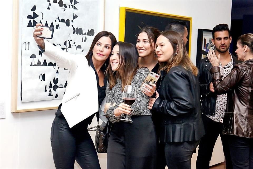 Rossana Zaragoza, Alana González, Paloma Rodríguez y Macarena González