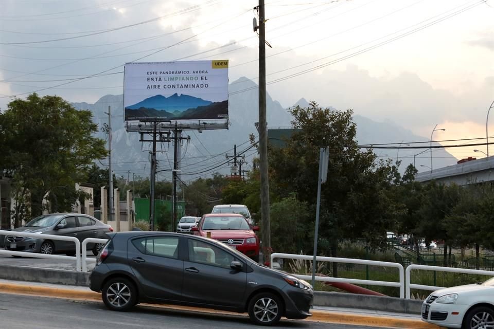 Estudiantes de Diseño Industrial, de la UDEM, presentarán el miércoles un panorámico con el que se podrá limpiar el aire en la zona.