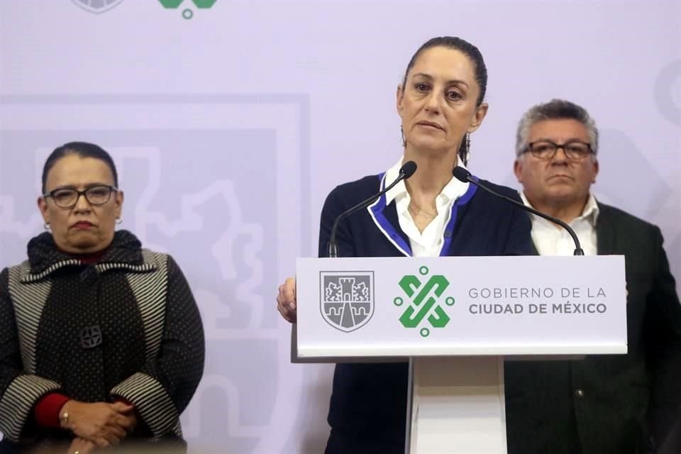 Sheinbaum defendió que ya se han atendido puntos que el documento señala y reiteró que mantiene contacto con diversos grupos de deudos.