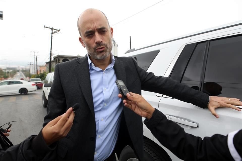 El Alcalde samperino, Miguel Treviño.