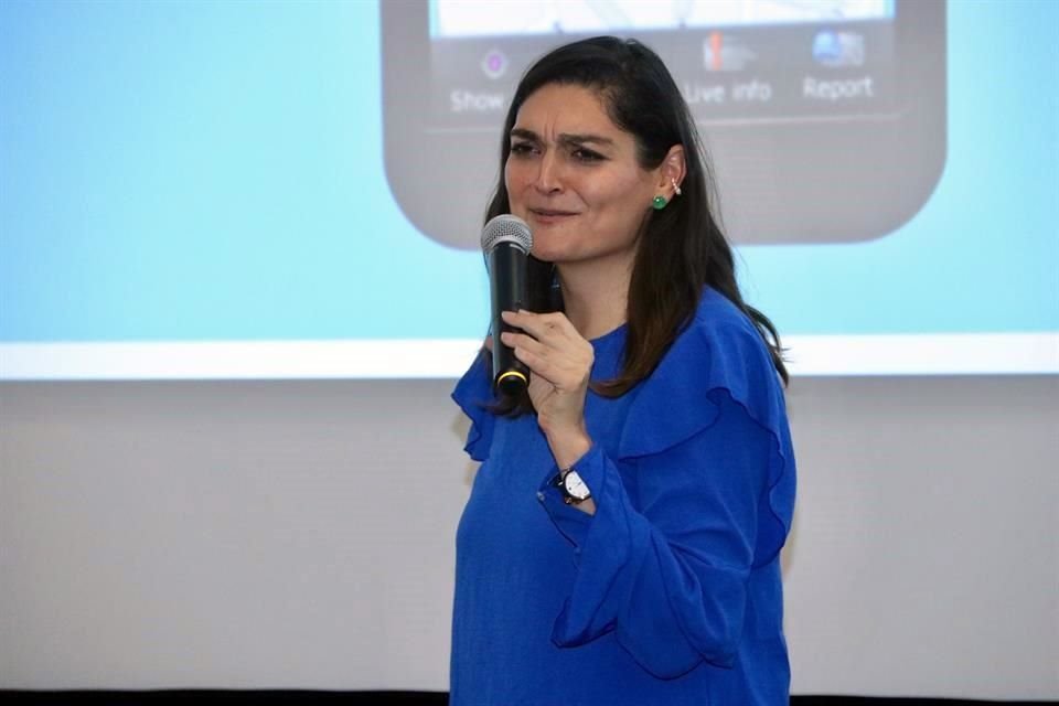 Ingrid Avilés, directora de Carpool Waze México.