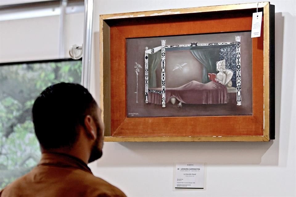 'El libro de cabecera', obra de Leonora Carrington que no se conocía públicamente,  será subastada el jueves.