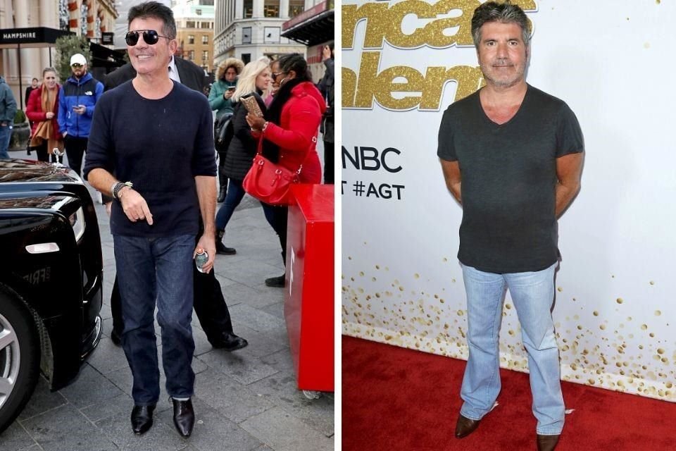 (2019 / 2018) El productor Simon Cowell, juez de 'The X Factor', ha perdido casi 10 kilos gracias a una dieta vegana.