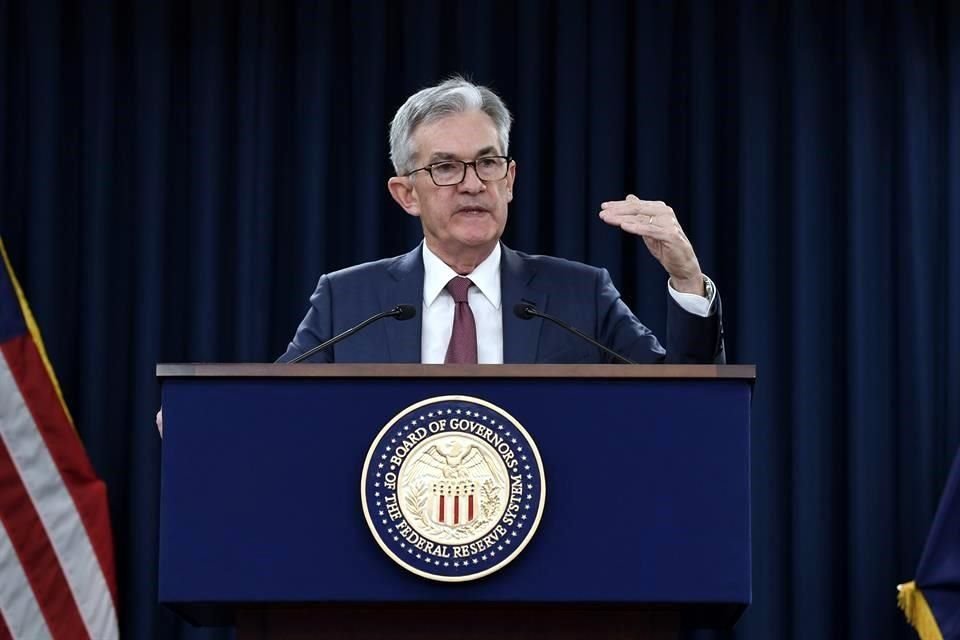 Jerome Powell, presidente de la Fed, dijo que ve probable que se mantenga una 'expansión sostenida' de la economía de Estados Unidos.